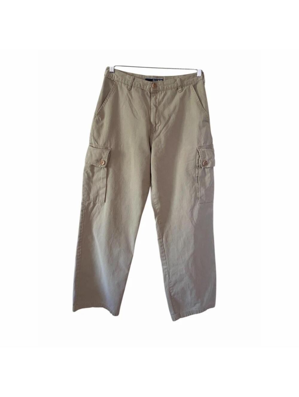 Be Ethic Trousers Cargo Utility Pants Mens 32x30 Khaki Beige Vintage